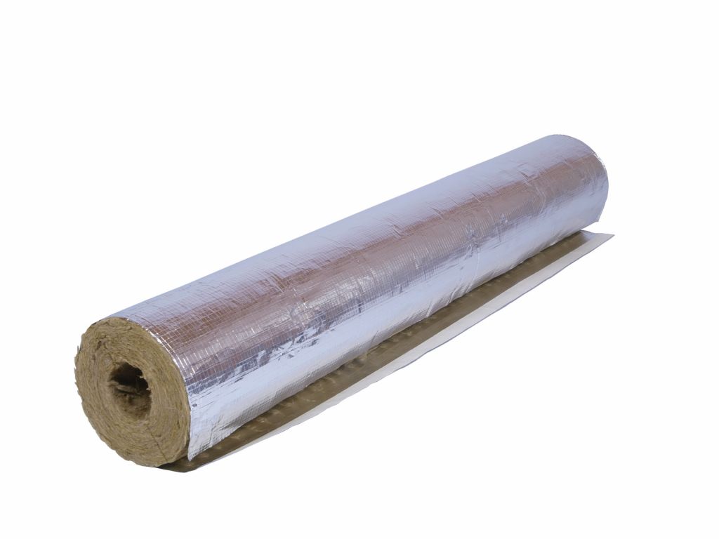 RS800 64x30 mm Rockwool-Rohrisolierung alukaschiert (nur VE-Abnahme möglich 9 mtr.)