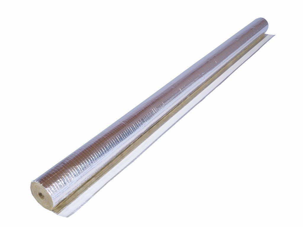 RS800 15x20 mm Rockwool-Rohrisolierung alukaschiert (EnEV 100 %)