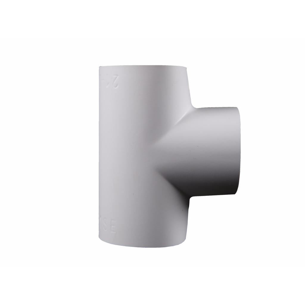 Sebald PVC-Abzweig 90 ° 73x73 mm, WEISS matt