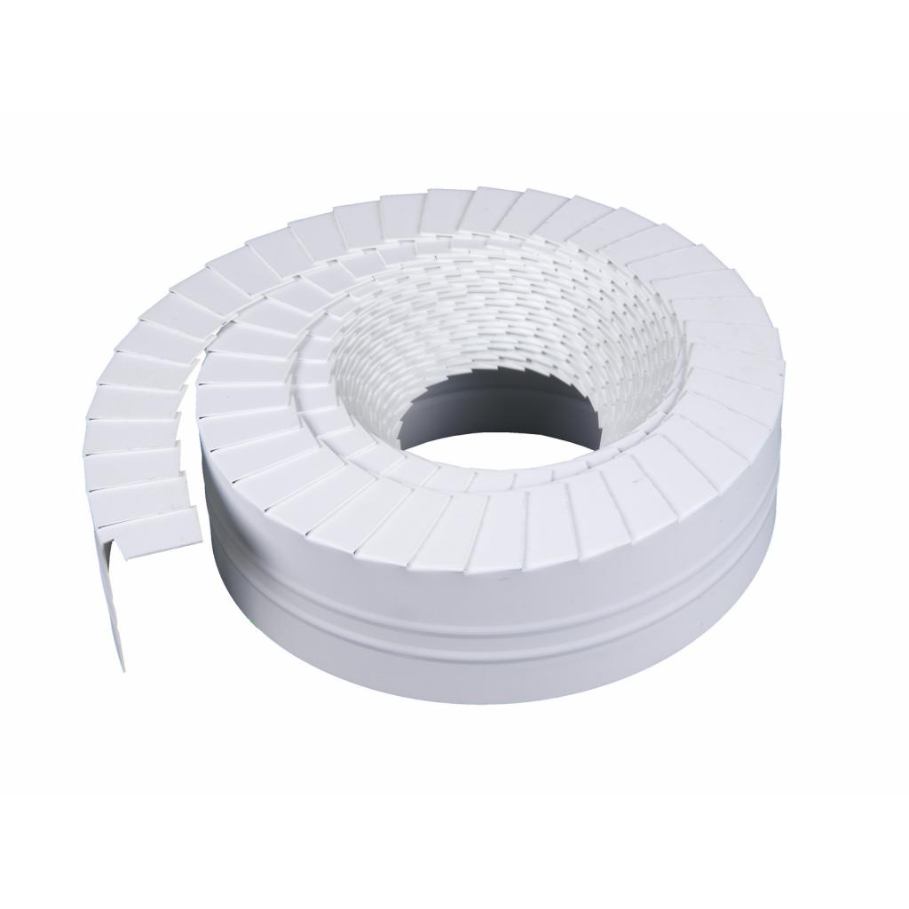 Sebald PVC-Endmanschette 48 mm WEISS, 5 mtr.-Rolle