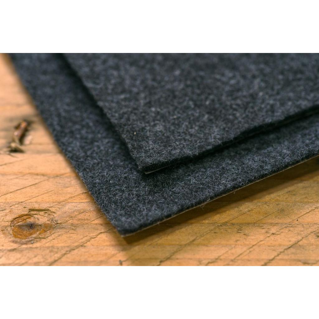 VANUE Camper FILZ Dunkelgrau, eins. selbstklebend 2,5 mm dick, 1 m, Breite 1,2 m